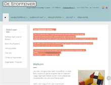 Tablet Screenshot of destoffenier.nl